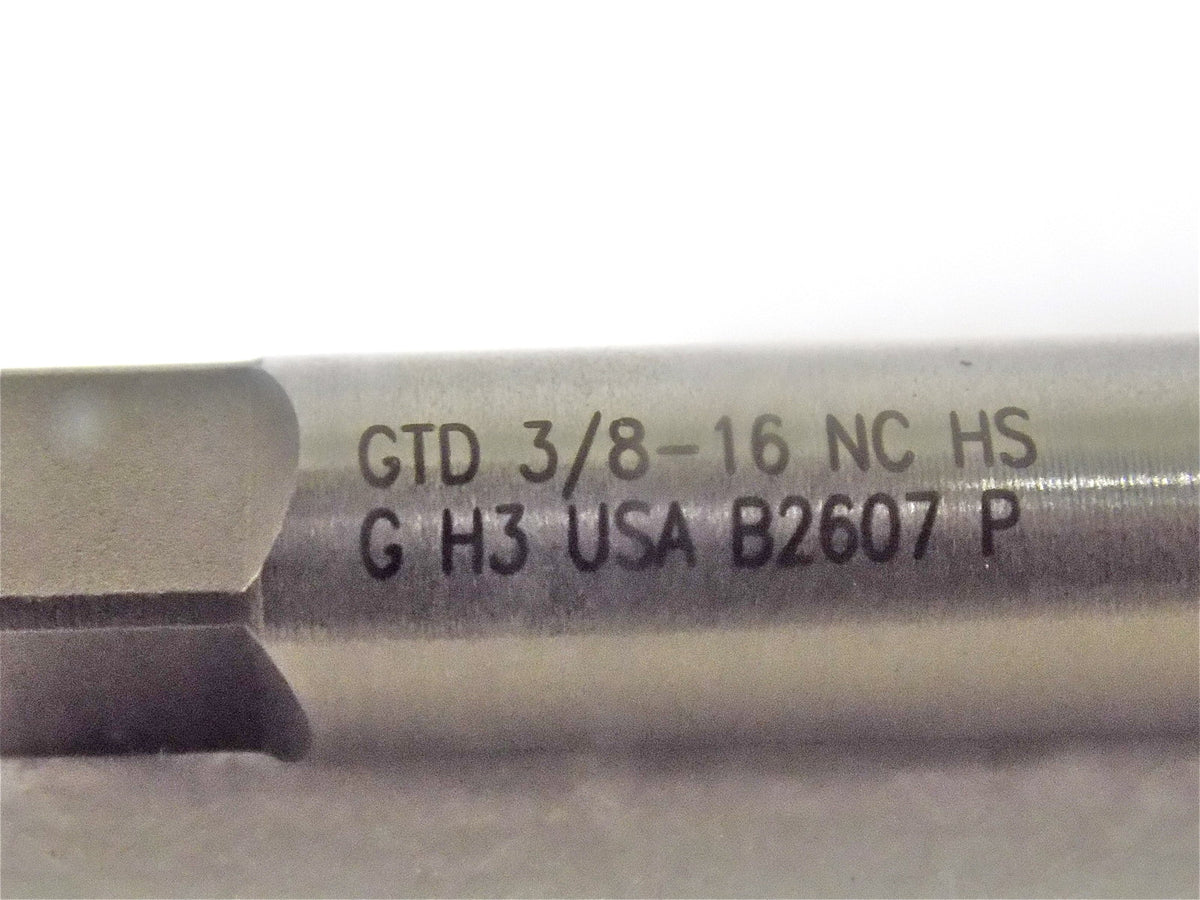 Greenfield Industries 3/8"-16 HSS 6" OAL Bottoming Extension Tap  QTY 2  18852