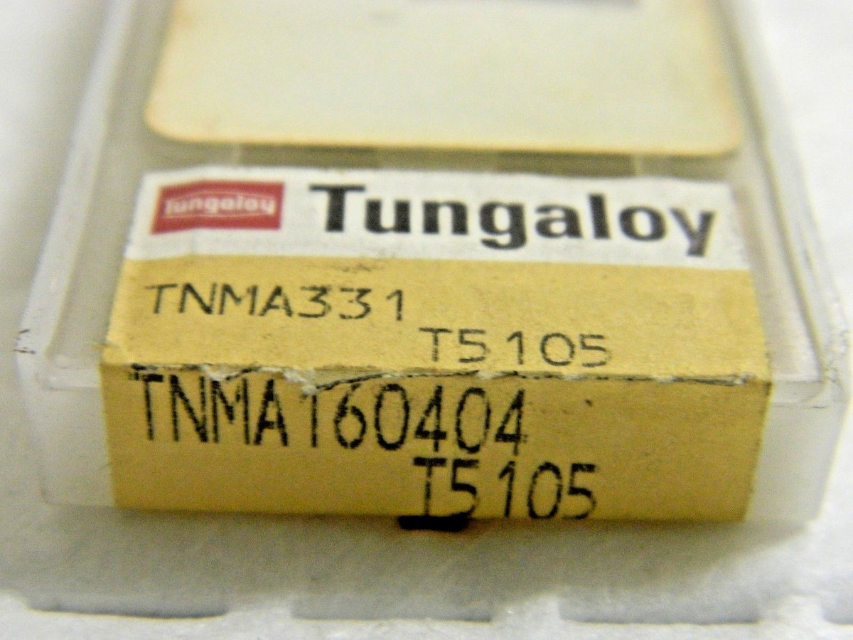 Tungaloy Carbide Turning Inserts 3/8" IC TNMA331 Grade T5105 Qty 9 6850283