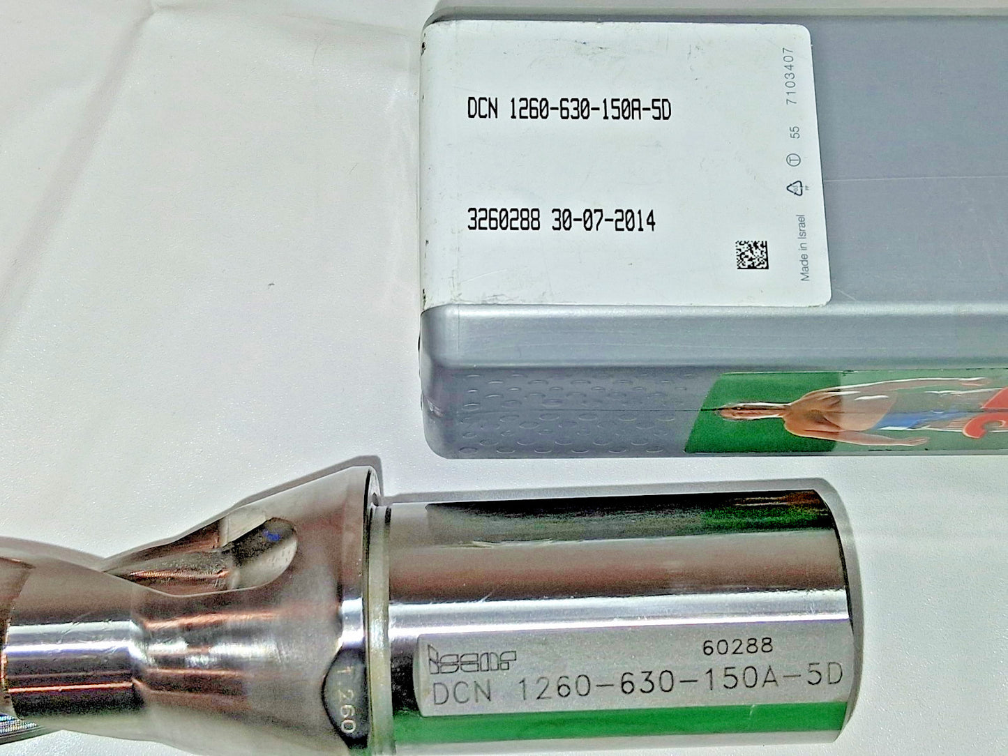 Iscar Indexable Insert Drill Coolant Through DCN 1260-630-150A-5D ISC3201751
