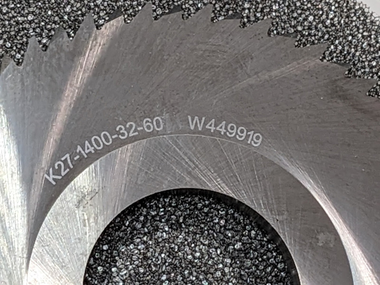 RobbJack Slitting Saw Double Concavity 2-3/4" Dia X 1" Arbor 60T K27-1