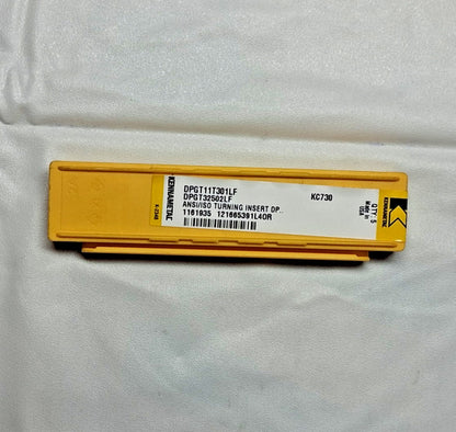 Kennametal Carbide Turning Inserts DPGT3250LF KC730 QTY 5 1161935
