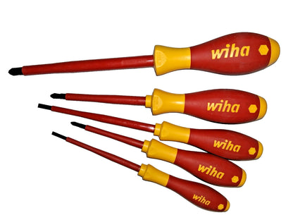 Wiha Screwdriver Set 5 Pc Phillips & Slotted 32092