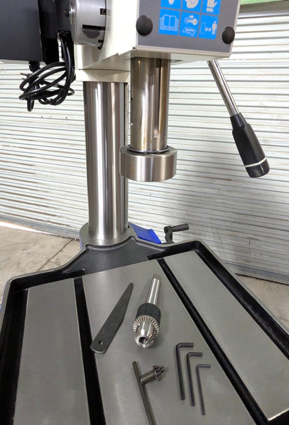 Vectrax 20" Variable Speed Drill Press  3MT  1HP  115V  RF-19V  *Scratch & Dent*