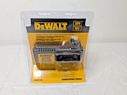 DeWALT Battery Chargers Featuring Diagnostic LED Indicators DCB115