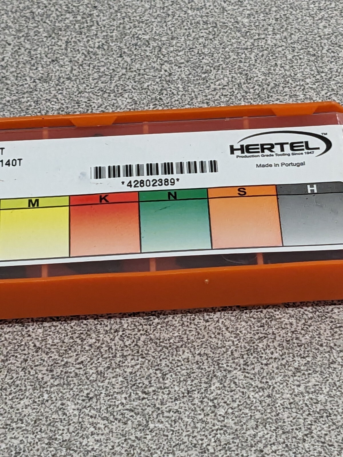 HERTEL Turning Insert: TNMG 333LR HC140T, Solid Carbide Qty 10 1002214