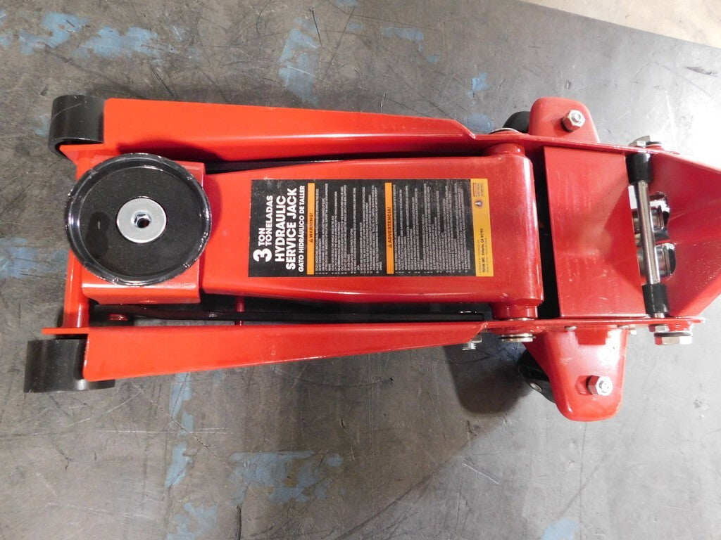 Big Red Heavy Duty Hydraulic Floor Jack 3 Ton Capacity ATZ830023R Missing Parts