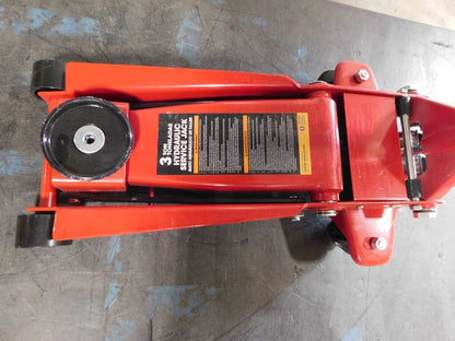 Big Red Heavy Duty Hydraulic Floor Jack 3 Ton Capacity ATZ830023R Missing Parts