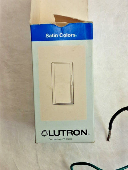 Lutron Diva Single Pole Incandescent Preset Dimmer with Locator Light DV-10P