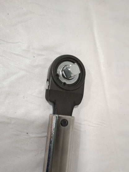 STURTEVANT RICHMONT Torque Wrench: 0.38" Square Drive, Inch Pound & NewtonMeter