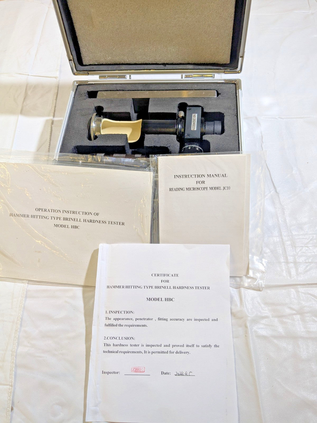 Hammer Hitting Type Brinell Hardness Tester HBC 639-2037