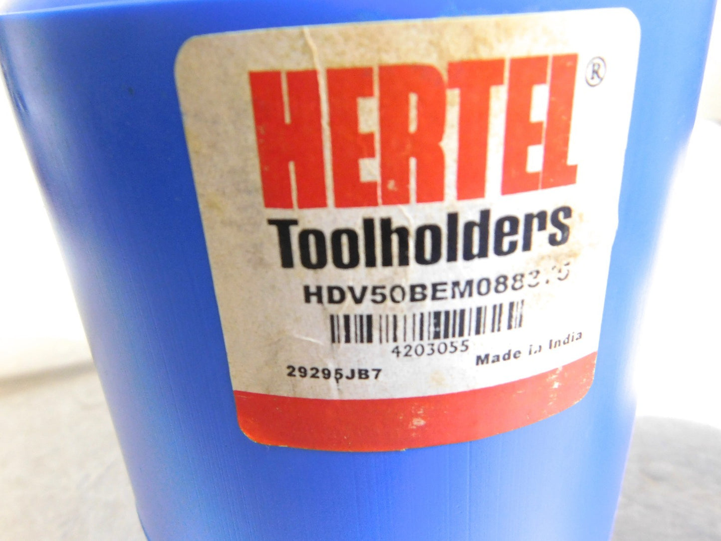 Hertel End Mill Holder 50 V-Flange Mount x 7/8" Bore HDV50BEM088375 4203055