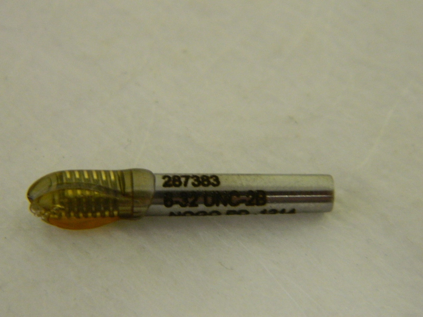 GF Gage No Go Single End Gage 6-32 Thread Class 2B 0.1214" Pitch  287383