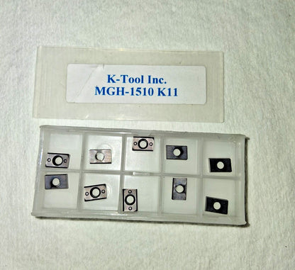 K-Tool Inc Carbide Insert .008 Radius Qty10 MGH-1510 K11