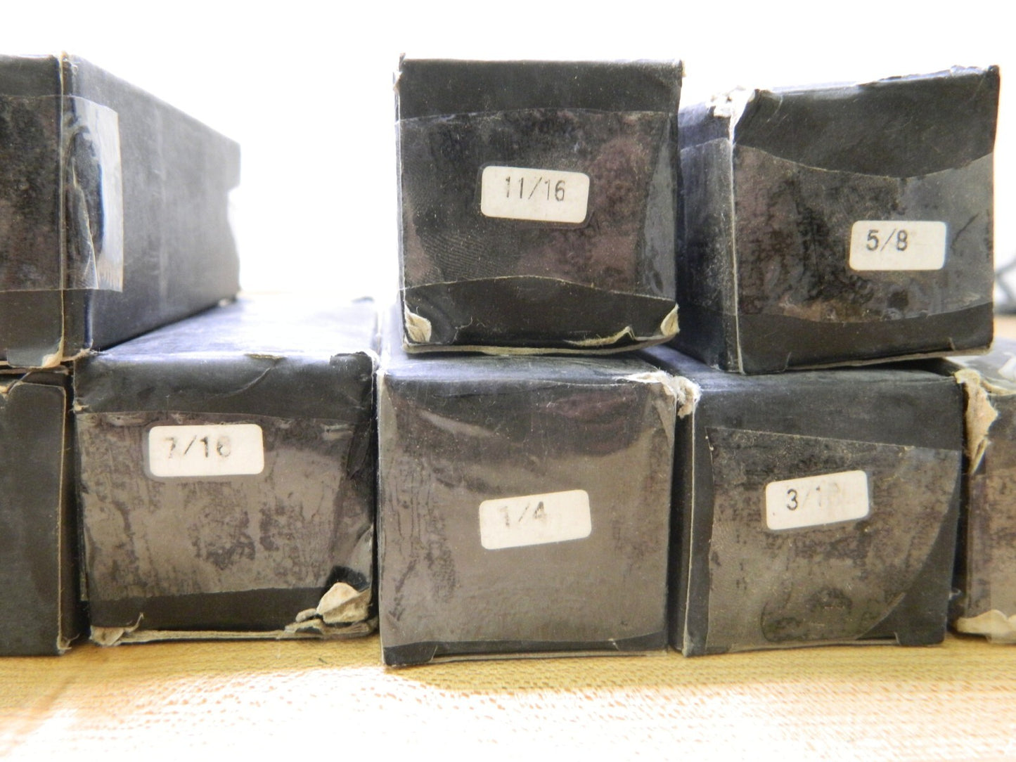Collet Set: 10 Pc, 1/8 to 3/4 Capacity Increments of 1/16 INCOMPLETE 231-0011