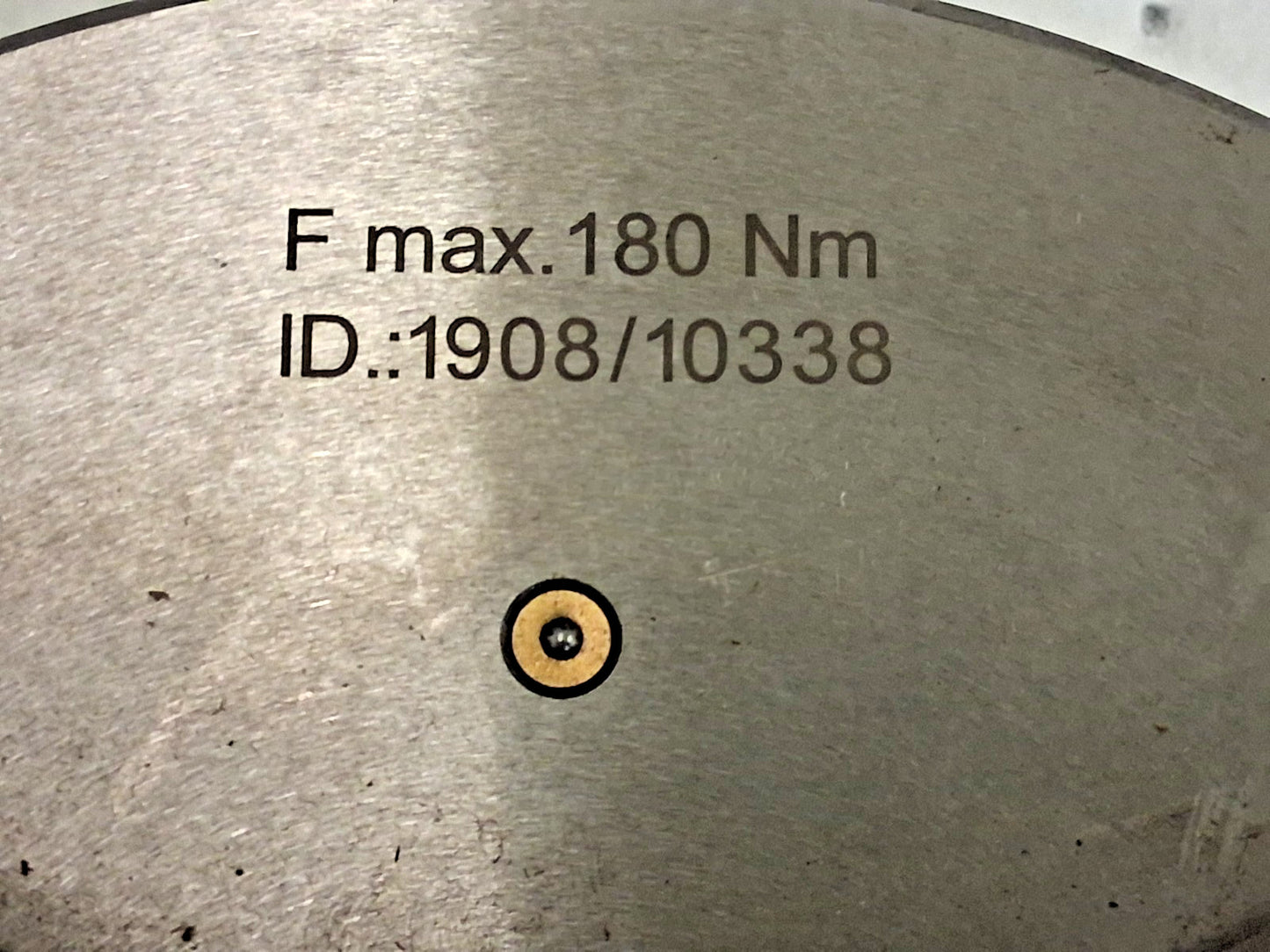 Hertel 3 Jaw Manual Self Centering 10" Lathe Chuck 1-201-1000
