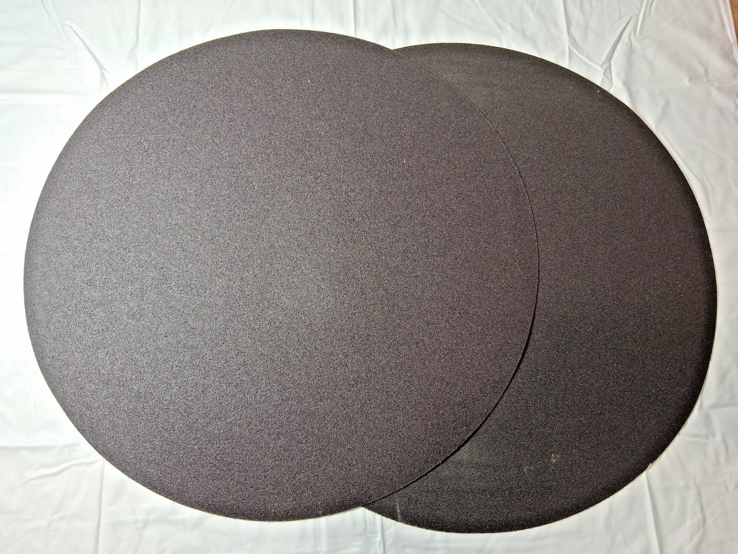 Professional Aluminum Oxide 20" Dia PSA Discs 2PK 80 Grit 05838800