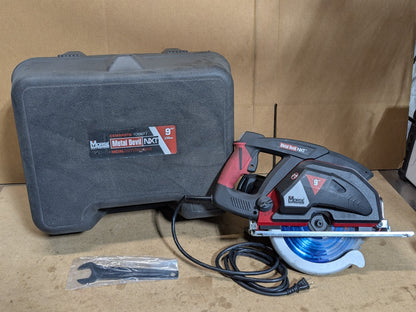 Morse Metal Devil NXT Metal Cutting Circular Saw 9" Blade 120v CSM9NXTB Used