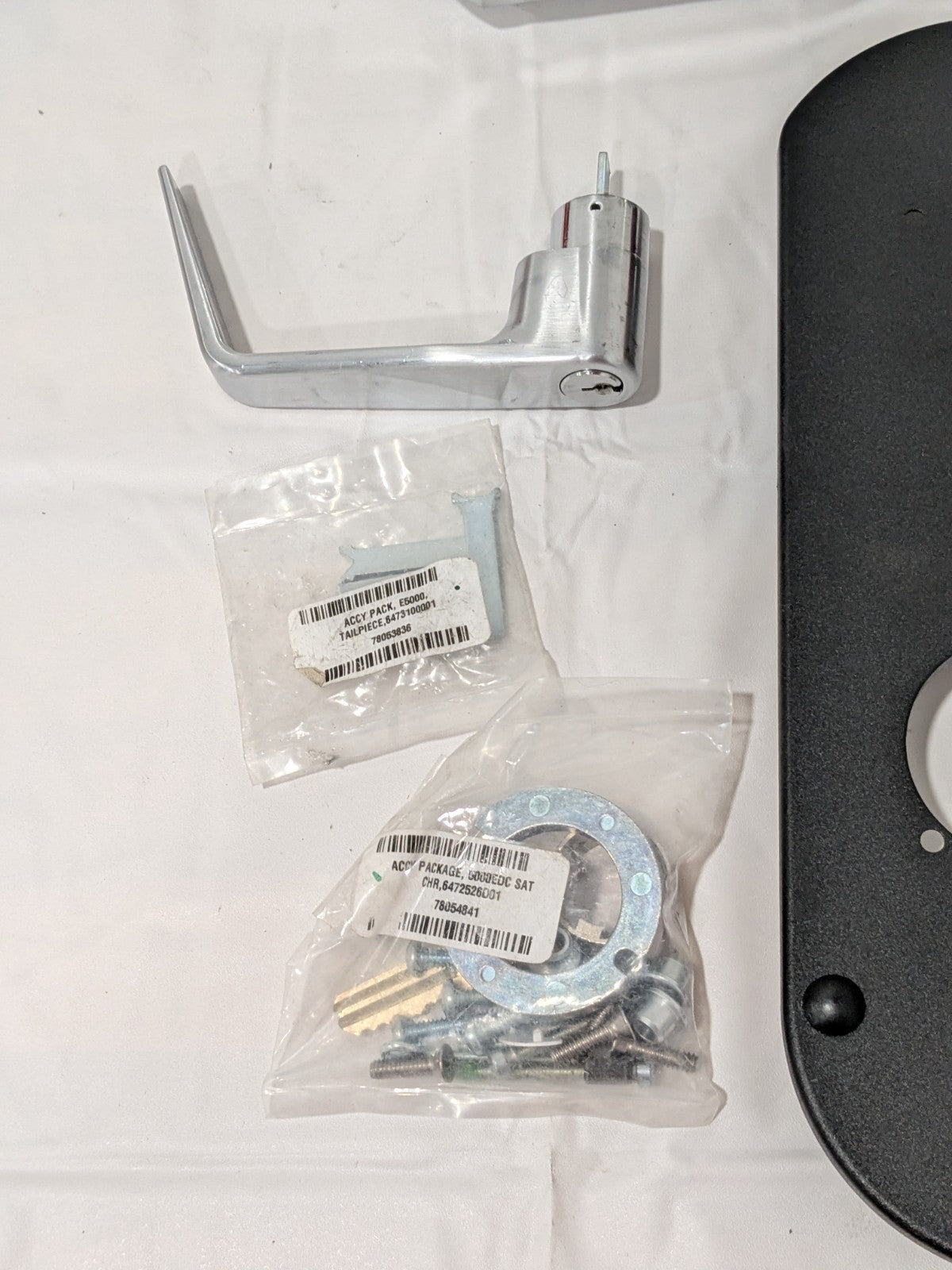 Kaba Combination Entry w/Key Override Lever Lockset 1-3/4 to 2-1/4" Thick Door