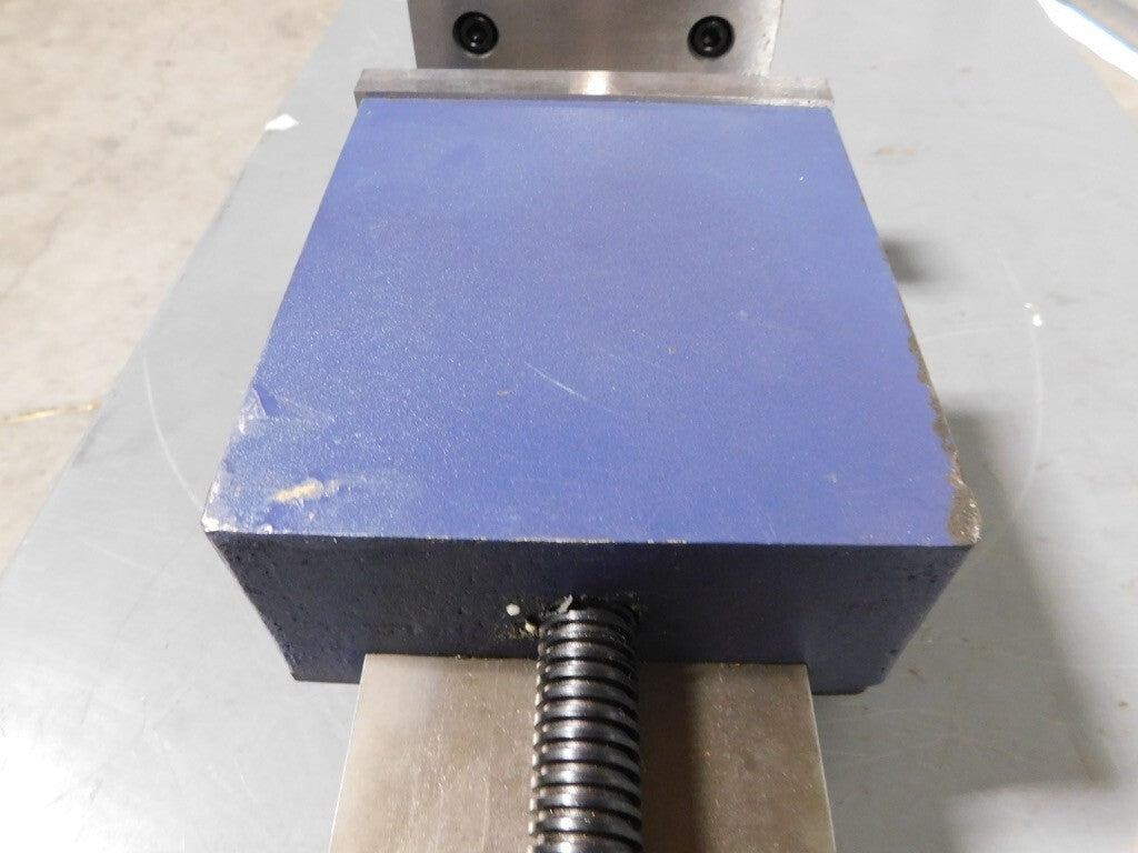PALMGREN Machine Vise:Swivel 6"Jaw Width 6"Opening INCOMPLETE/DAMAGED 9626603