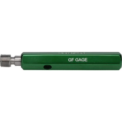 GF Gage Pipe Thread Plug Gage NPT-L1