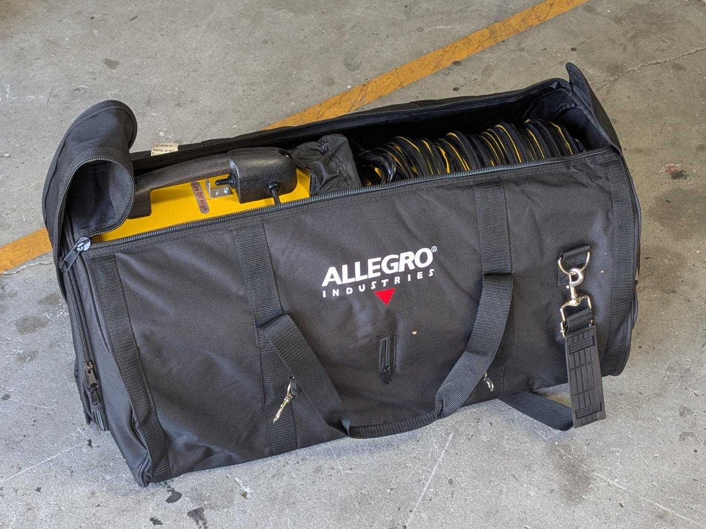 Allegro Air Bag 12" Blower System w/ Ducting 2-Speed 1800 CFM Max. 120v 9535-12