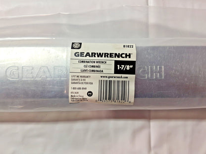 GearWrench Steel Combination Wrench 1-7/8" 27.0900" OAL 81822