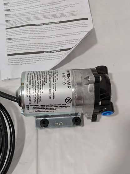 Pentair Diaphragm Spray Pump 1/10 HP, 3/8 Inlet, 3/8 Outlet 8020-503-250