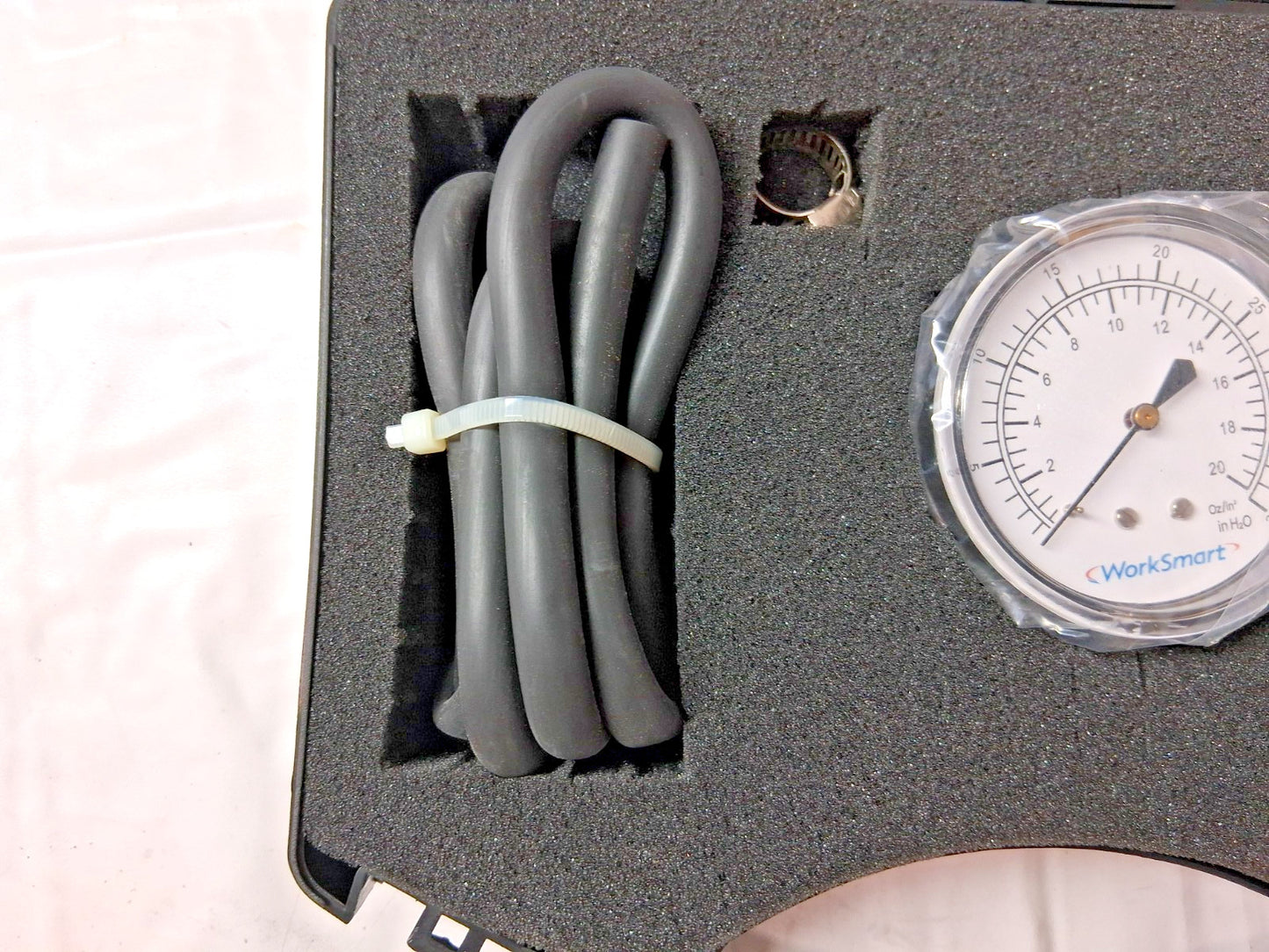 Worksmart 5 Piece Low Pressure Test Kit Use For Gas WS-PE-284