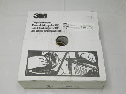 3M 2 x 50 Yd 280 Grit Aluminum Oxide Shop Roll J Weighted 7000118536