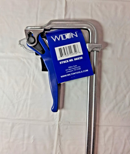 Wilton Sliding Arm Bar Clamp Type F-Style 1100 lb Clamping Pressure 86820