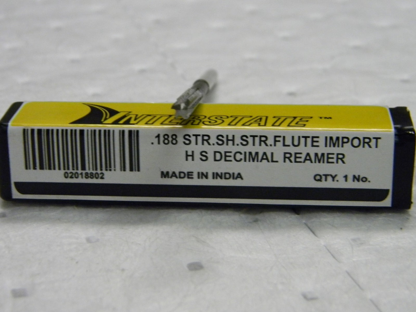 Interstate High Speed Steel Chucking Reamer 6 FL QTY 3  02018802