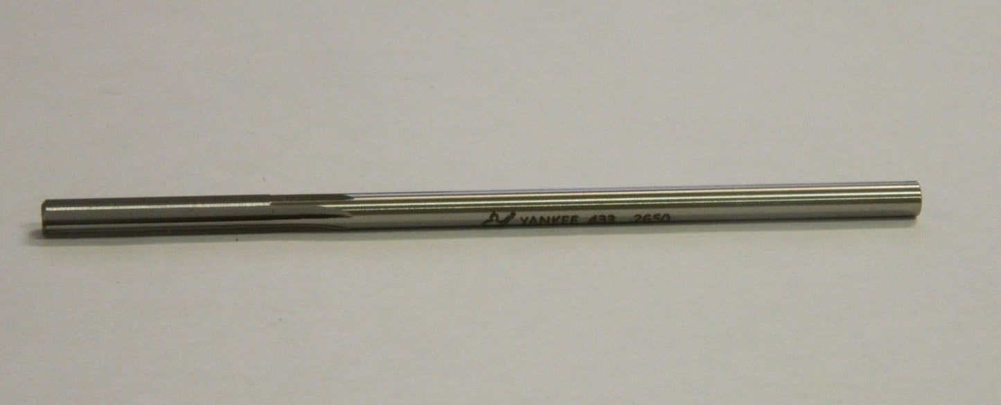Hertel  Chucking Reamer: 0.2650" Dia, 6" OAL, 1-1/2" Flute Length 72026503