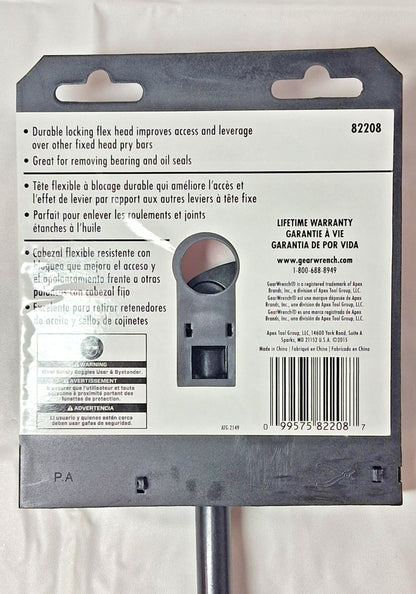 GEARWRENCH Steel Indexing Pry Bars Set of 3 8"/10"/16" OAL 82301D