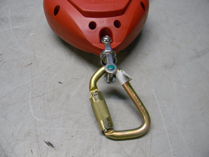 Miller Self Retracting Lifeline 400 lbs cap 20' Galvanized Wire Rope MP20GZ