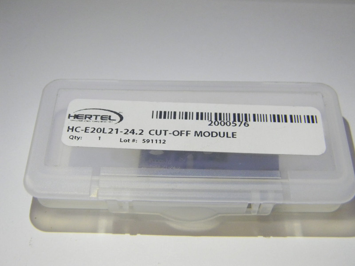 Hertel LH 2mm Indexable Cutoff Grooving Support Blade HC-E20L21-24.2 2000576