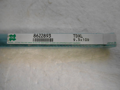 OSG Helios® 9.3mm 10xD HSS-CO Screw Machine Drill #8622893