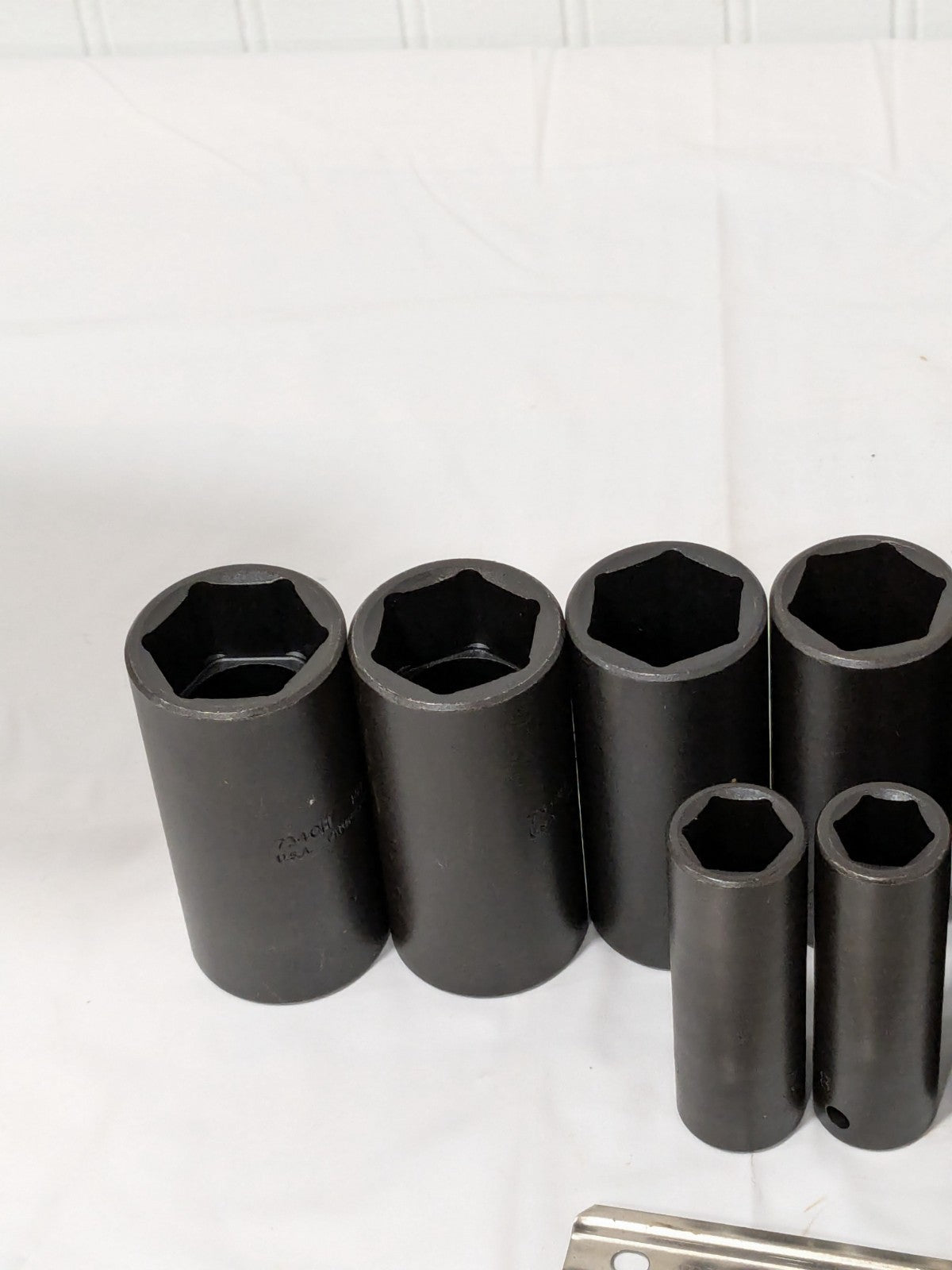 Proto Socket Set: Deep Impact, 15 Pc, 1/2" Drive, 3/8 to 1-1/4" J74114