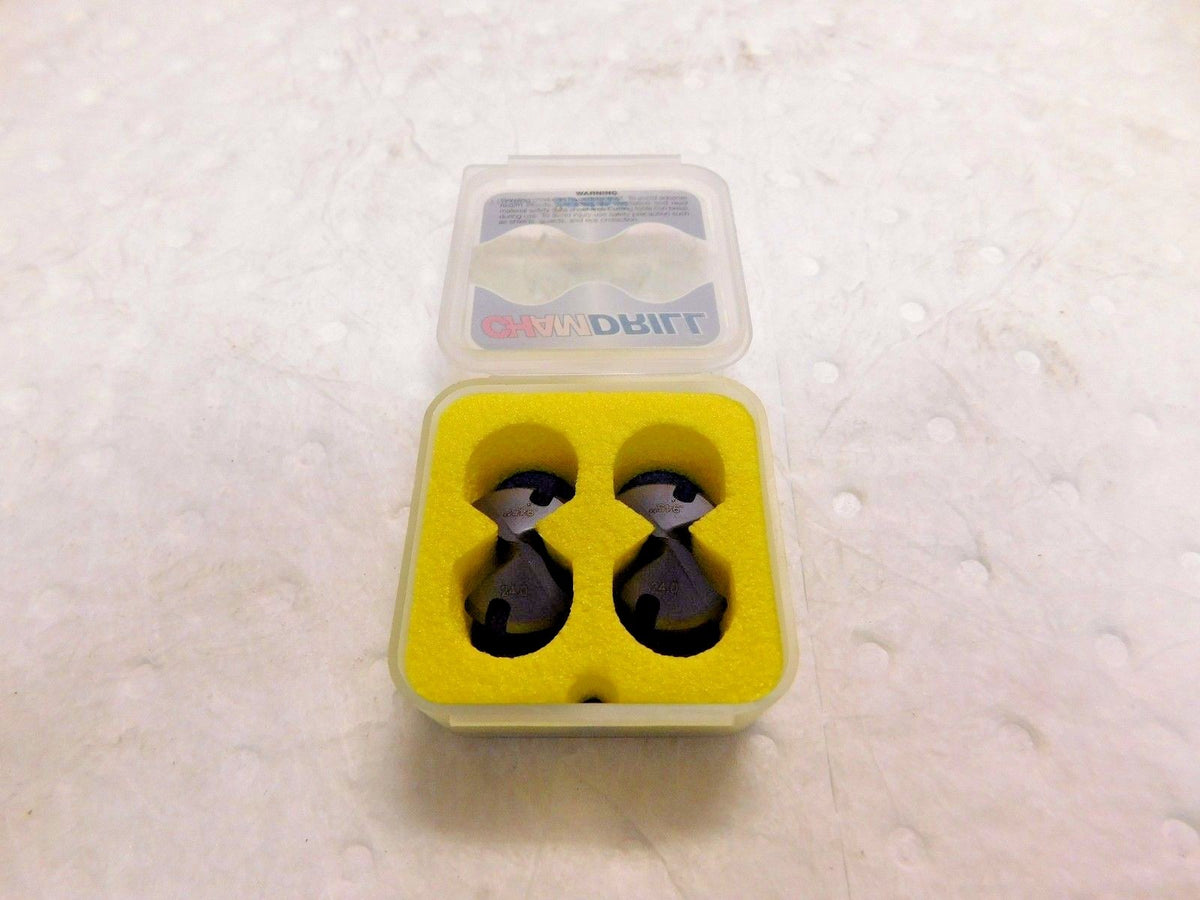 Iscar Carbide Replaceable Drill Tip 0.945" Dia 140º Grade IC908 Qty 2 5506110