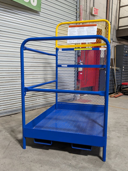 Vestil WP-3648-CA Forklift Work Platform 36 In. x 48 In. 1000 Lb. Capacity