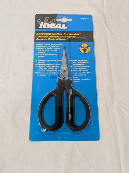 Ideal Electrical Serrated Fiber Optic Cutter w/Breaker Notch 45-344
