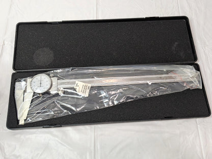 12" Dial Caliper SS 0.001000" Graduation 0.1000" per Revolution 10W-S013