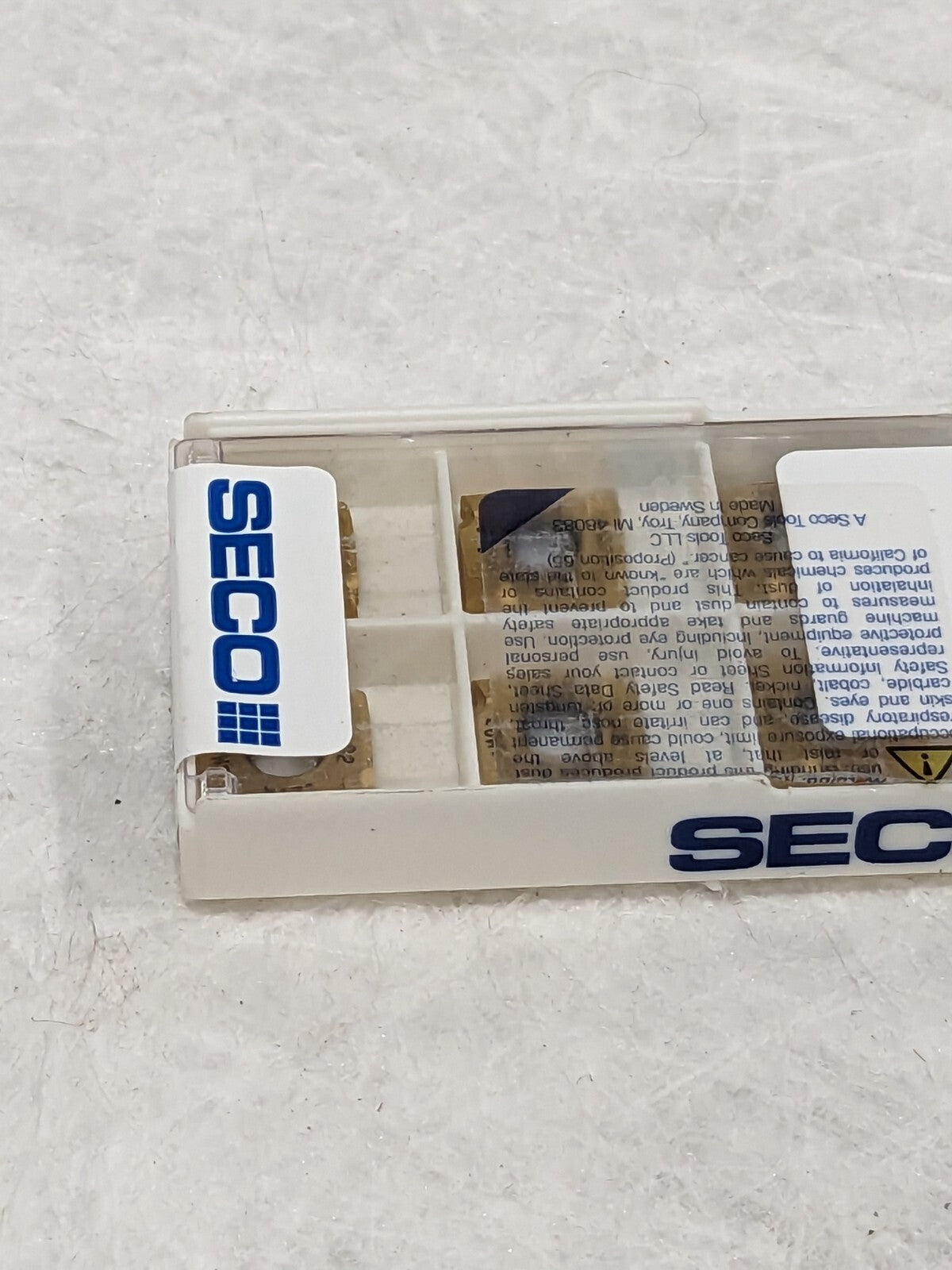 SECO Milling Insert: SNHQ110212TR4-M07 F40M, Solid Carbide Qty 10 02526591