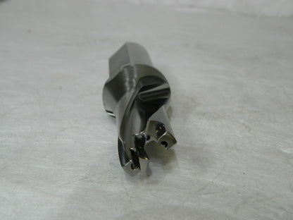 Tungaloy Replaceable-Tip Drill 0.827-0.862" 1.5xD 1" Shk Dia 1.24&quot
