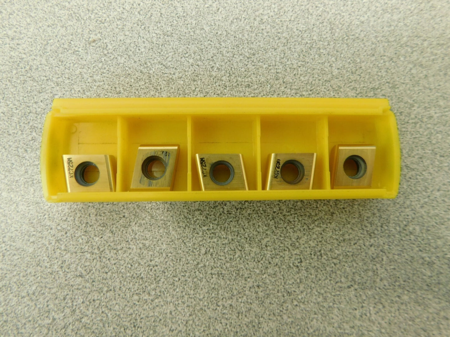 Kennametal Carbide Milling Inserts 5Pk CNHU1205 Grade KC725M 1180908
