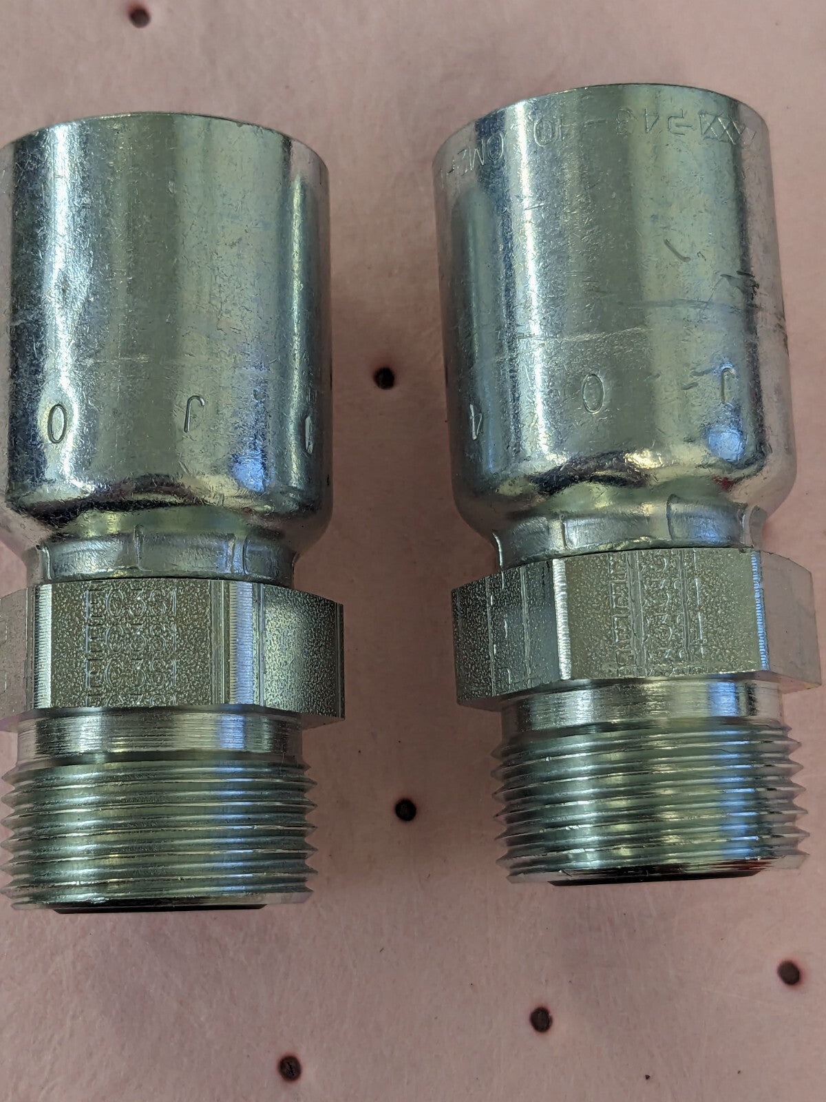 PARKER Hydraulic Hose Male ORFS Swivel Fitting 2ct 0.625" ID BDPP-00316