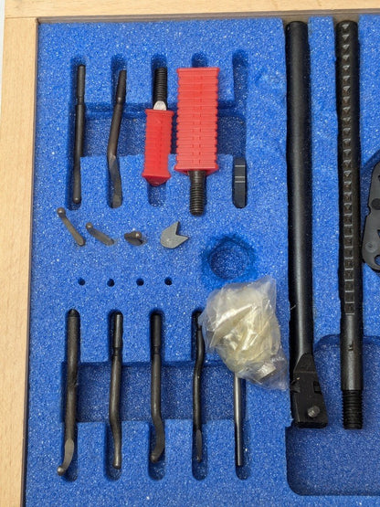 SHAVIV VARGUS 21 Piece Deburring Kit w/Wooden Case 154-29061