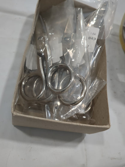 Wiss 6pk of  1-7/8"LOC  Nickel Plated Scissors Serrated For Electrical 06650741