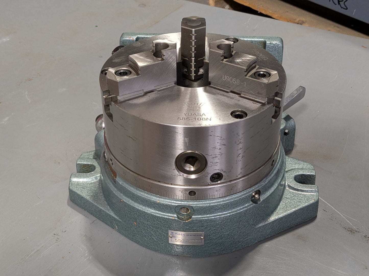 Yuasa Accu-Dex Super Indexing Spacer 24 Position 8" Chuck 550-007