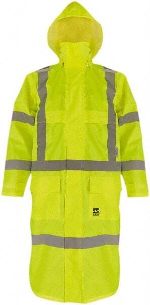 VIKING Coat: Size XL, Green, Polyester D6323LCG-XL