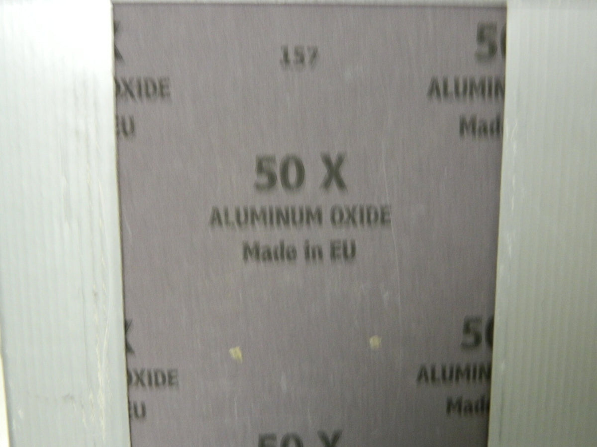 PRO 50 Grit Aluminum Oxide Sanding Sheet QTY 50 40-0050
